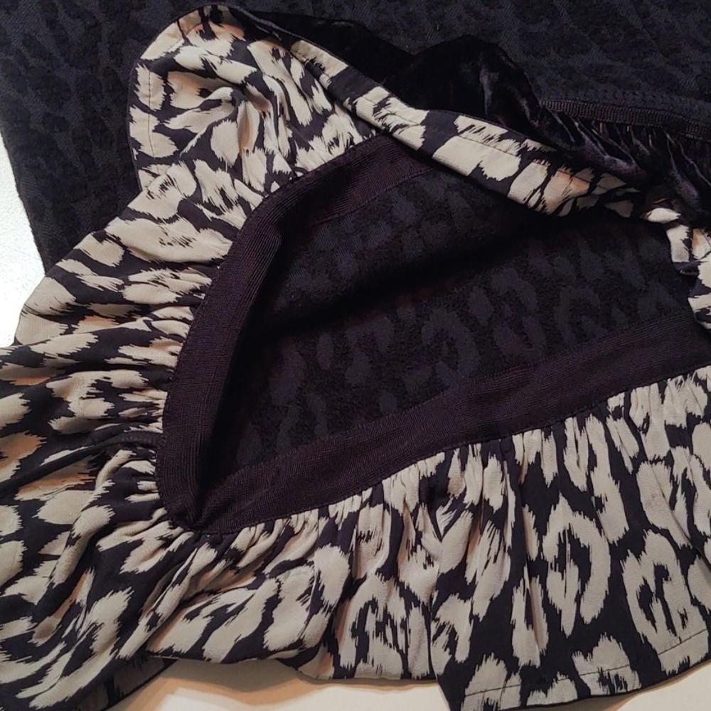Robert Cavalli Tonal Layered Bell Dress - Picture 9 of 15